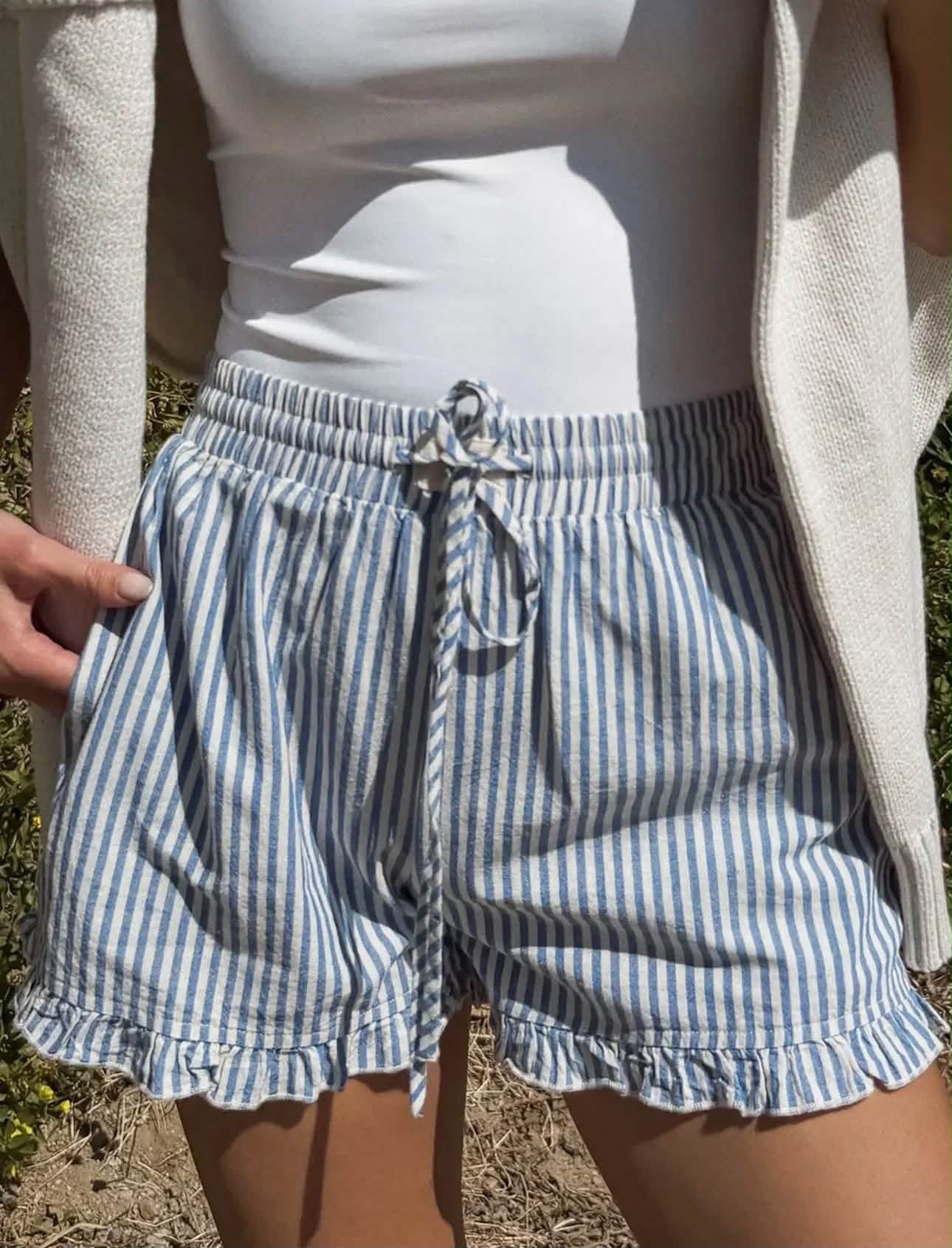 Adult Small Striped Shorts